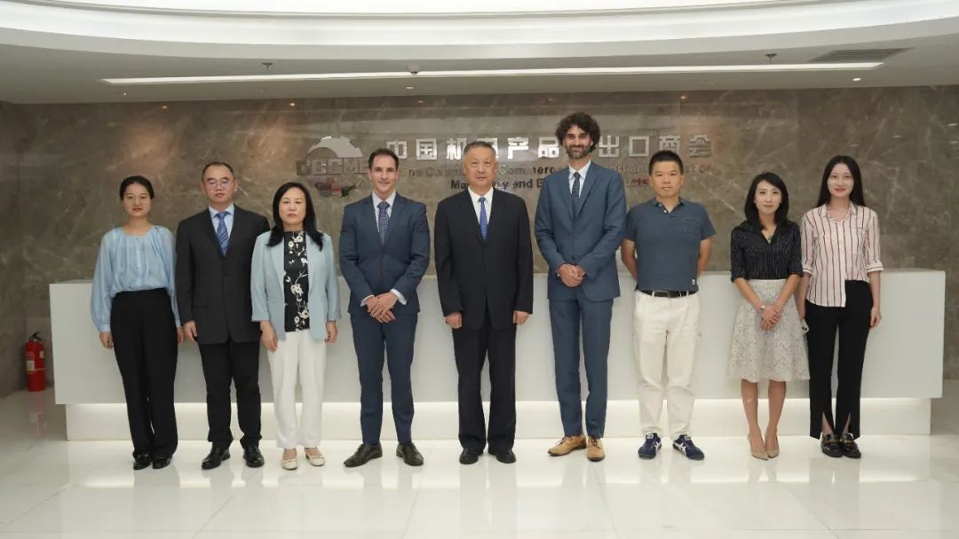中国机电商会张钰晶会长与祺鲲科技高层会见I-REC标准基金会联合创始人一行AG九游(图3)